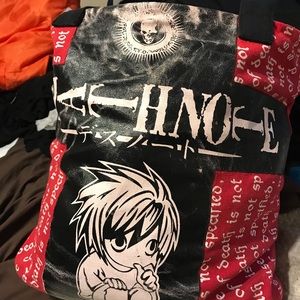 Death note tote bag